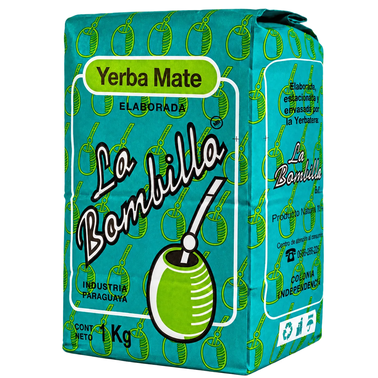 Yerba Mate La Bombilla de 1 kilogramo